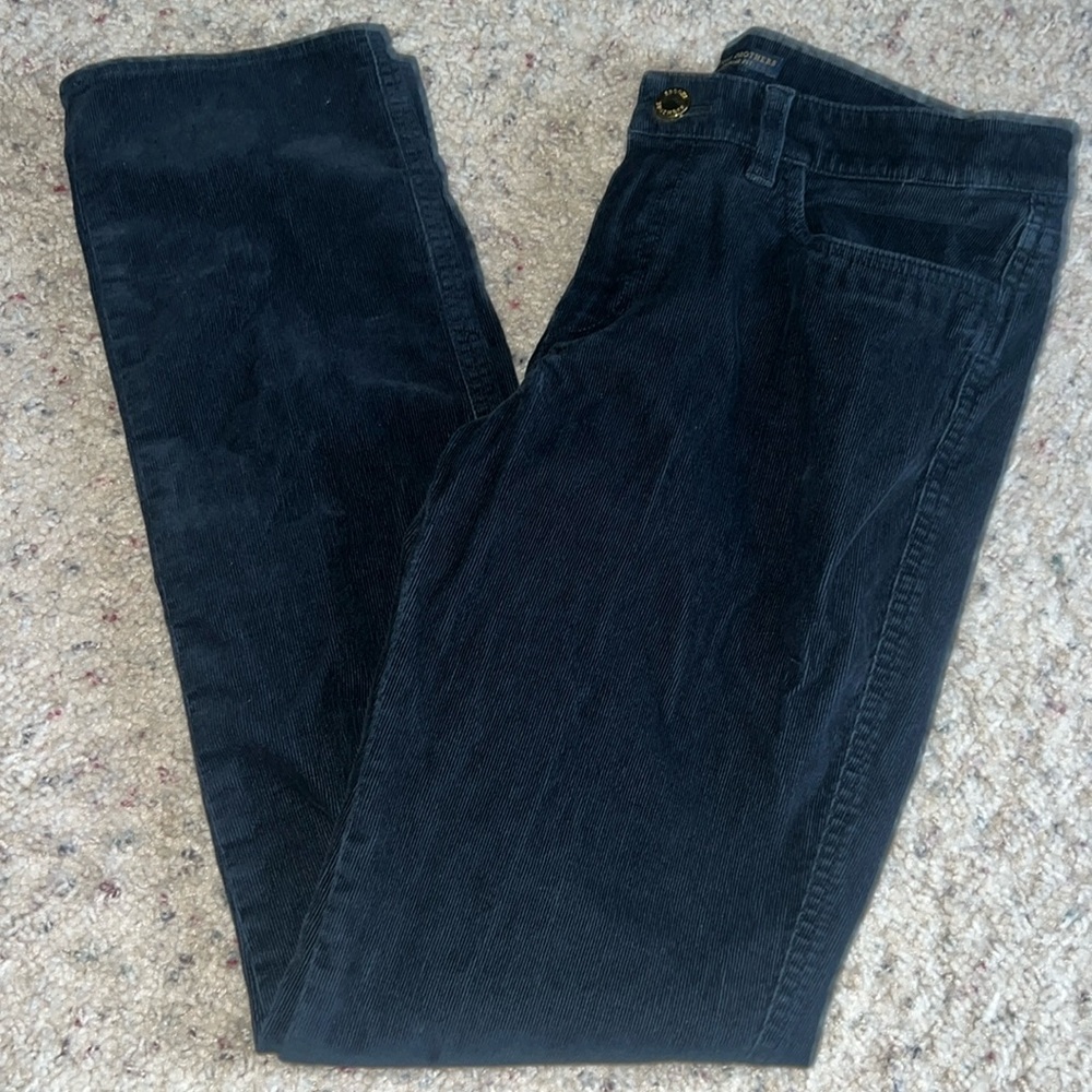 Brooks Brothers black corduroy pants Natalie fit size 6
